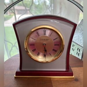 Danbury Clock Company Quartz Wood Clock Things Remembered